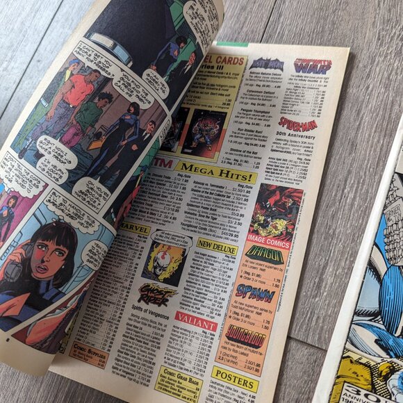 Vintage CAGE 30th Anniversary Comics Lot of 2 Marvel Comics 1992 - Picture 4 of 5